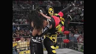 121597 La Parka amp Psicosis vs Rey Mysterio Jr amp Juventud Guerrera [upl. by Atteynod]