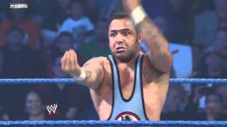 SmackDown Santino Marella amp Vladimir Kozlov vs The Corre [upl. by Engedus]