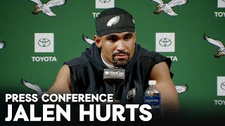 Eagles Press Conference Jalen Hurts  October 30 2024 [upl. by Rockafellow]