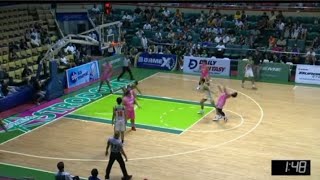 Jayboy Solis Ejected after disqualifying foul against Paul Manalang  Zamboanga vs Pasay MPBL 2024 [upl. by Deron]