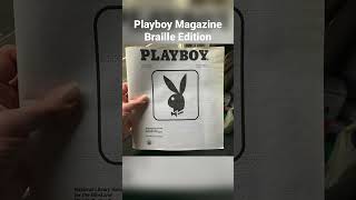 GN x Playboy Magazine Braille Edition aesthetic archive moodboard playboy playboymagazine [upl. by Coshow]