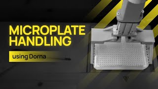 Microplate Handling with Dorna Arms  Lab Automation Robots [upl. by Refinney]