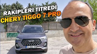 Chery Tiggo 7 Pro Rakiplerini titreten otomobil [upl. by Kcirdez]