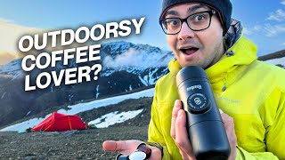 Best Coffee While Climbing Brew Anywhere with WACACO Portable Maker [upl. by Eirelav]