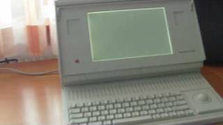 Macintosh Portable M5126 [upl. by Nowtna480]