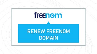 How to Renew Freenom Domain for Free  2021 [upl. by Anelrahc996]