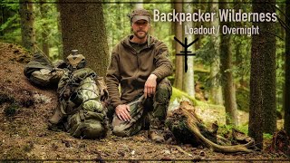 Tactical Backpack Overnight Loadout  GearEquipment  Outdoor  Bushcraft [upl. by Ennairrac]