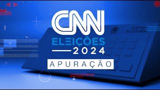 CNN ELEIÇÕES  APURAÇÃO II  06102024 [upl. by Nilyad]