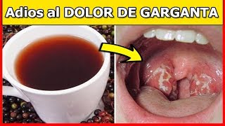 En 2 Horas el Dolor de GARGANTA y su infección desaparecerán con este Potente Remedio Casero [upl. by Akanke]