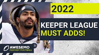 Fantasy Football Dynasty League Rankings amp Who to Keep for 2022 Fantasy Leagues  Awesemo NFL [upl. by Puff]