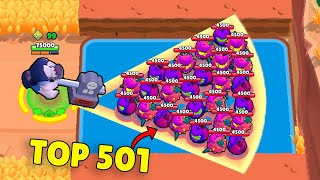 TOP 501 FUNNIEST FAILS in BRAWL STARS  WORLD RECORD Funny Moments amp Glitches amp Fails 710 [upl. by Christmann]