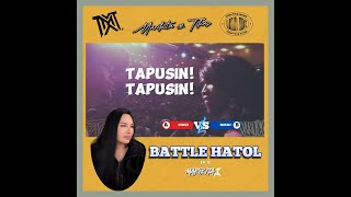 BATTLE HATOL EP12  FLIPTOP SINIO VS NIKKI [upl. by Simeon]