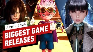 The Biggest Game Releases of April 2024 [upl. by Ateerys]