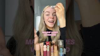 makeup dupes vs high end [upl. by Aras]