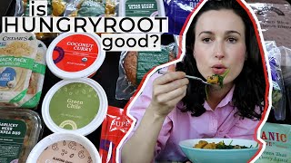 Is Hungryroot Worth it Vegan Meal Kit Delivery Service  Unbiased Review  Recipes amp Groceries [upl. by Frey504]