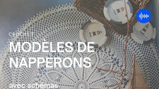 ✴️Modèles de napperons crochetés 🔆 [upl. by Egan]