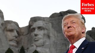 FLASHBACK Trump Brings Fireworks Back To Mount Rushmore At Controversial July 4th Celebration [upl. by Ellard]