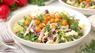 Dill Pickle Salad  Healthy  Make Ahead Recipe [upl. by Dviad]