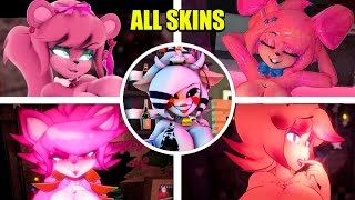 Fap Nights At Frennis Night Club ALL Jumpscares IN THE BERRY STYLE  Fnia FNAF Anime [upl. by Enelyar]