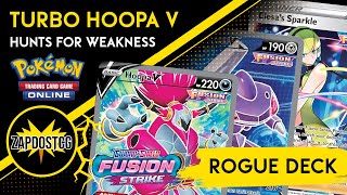 Turbo Fusion Strike Hoopa V Deck Hits Top Decklists For Weakness Pokemon TCG [upl. by Nawoj781]