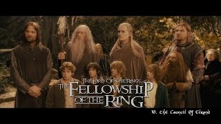 LOTR  The Fellowship of the Ring Music Only [upl. by Enairb851]