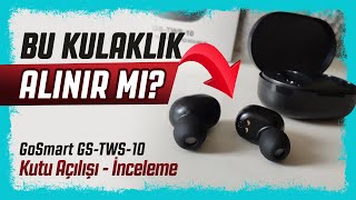 EN UCUZ Bluetooth Kulaklık  A101den GoSmart GSTWS10 Kulaklık Alınır mı [upl. by Drhacir]