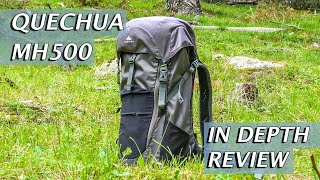 QUECHUA Trekking Backpack MH500 20L Review  Lightweight and BudgetFriendly with Breathable Spine [upl. by Oivatco]