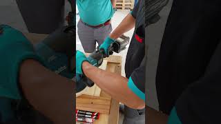 40V Makita Cordless Polisher  Wood amp Car polishing  Makita UAE  Shorts [upl. by Ehcadroj]