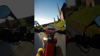 Honda CRF 250L near Hommelvik Norway [upl. by Eugenie]