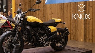 Ducati Scrambler 2019 Cafe Racer  Full Throttle  Icon  Knox [upl. by Analaf]