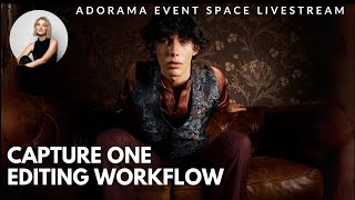 Capture One Portrait amp Fashion Workflow with Emily Teague  Adorama Events Livestream [upl. by Pas]