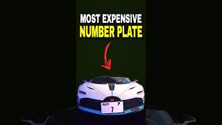 World’s Most Expensive Number Plate 😳 [upl. by Ahsirat]