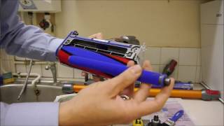 How to clean and maintain the Dyson V8 Cordless Vacuum Cleaner [upl. by Aihsoem]