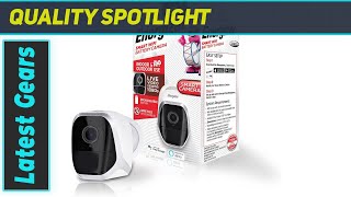 Energizer Connect Wireless Rechargeable BatteryPowered Smart WiFi Security Camera 1080p [upl. by Suivatnad]