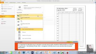 Examens MOS OUTLOOK 2010 Question 12 [upl. by Itsym]