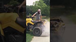 MASSIVE CanAm 1000 BURNOUT [upl. by Britteny]