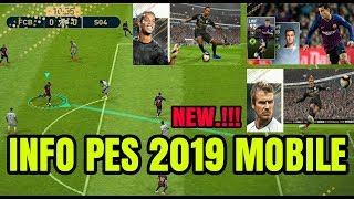 NEW UPDATE PES 2019 MOBILE [upl. by Neidhardt]