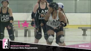 Focus 33 WFTDA Online Education Series Roller Derby Skating Skills [upl. by Orfinger]