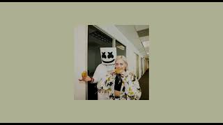 friends  anne marie amp marshmello sped up [upl. by Elset]