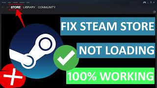 Fix Steam Black Screen  Steam Not Loading [upl. by Ahsikyw]