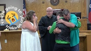 Couple Surprised At Wedding By Recipient Of Late Sons Heart [upl. by Wayolle708]