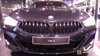 2019 BMW 8Series 840d xDrive  Exterior and Interior Walkaround  Debut at 2018 Paris Motor Show [upl. by Wagstaff]