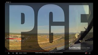 Cockpit  Landing ✈ PERPIGNAN  PGF  LFMP  France ✈ A320  RWY33 HD [upl. by Adnoma]