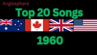 Anglosphere Top 20 1960 [upl. by Arodnap]