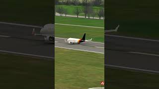 Embraer E170 Takeoff  Plane spotting  World of Airports game [upl. by Hsevahb]