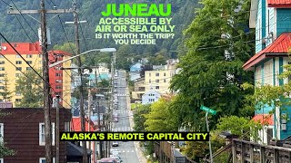 JUNEAU By Air Or SeaThe Only Way To Get To Alaskas Remote Capital City [upl. by Thar925]