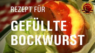 Bockwurst mit Extra blitzschnelles Rezept für gefüllte Bockwurst aus der DDR [upl. by Ahsrav]