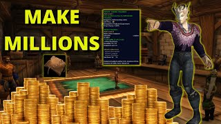 Making MILLIONS With Leatherworking Volcanic Shoulders shorts worldofwarcraft goldmaking [upl. by Lugar]