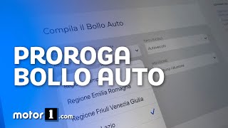 BOLLO AUTO come funziona la proroga sotto Coronavirus [upl. by Moitoso]