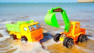 Giochi e video per bambini Le macchinine sulla spiaggia [upl. by Scrogan]